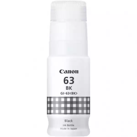 Picture of CANON GI63 MEGATANK INK BOTTLE 70ML BLACK