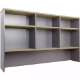 Picture of RAPID WORKER OVERHEAD HUTCH 1800 X 1070 X 315MM OAK/IRONSTONE