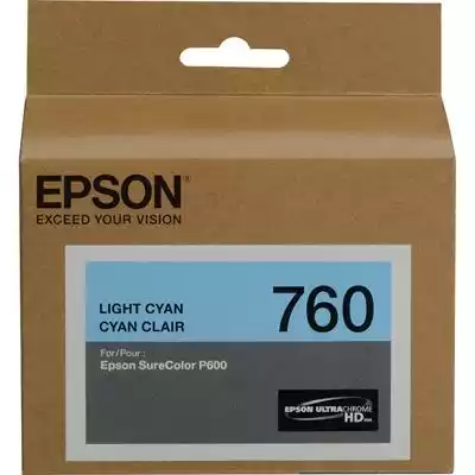 Picture of EPSON 760 INK CARTRIDGE LIGHT CYAN