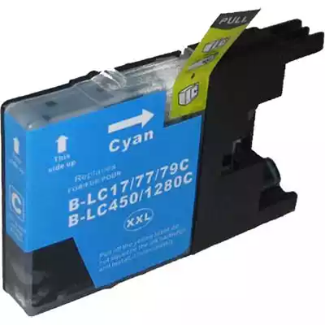 Picture of MICROJET COMPATIBLE BROTHER LC77LC73C INK CARTRIDGE CYAN