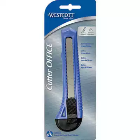 Picture of WESTCOTT LIGHTWEIGHT OFFICE CUTTER 18MM BLUE