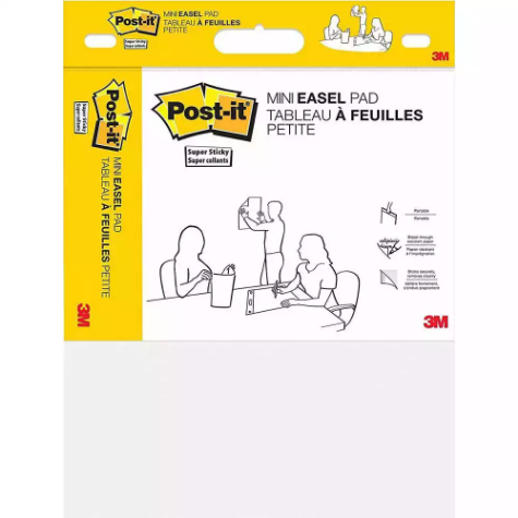 Picture of POST-IT 577SS SUPER STICKY MINI EASEL PAD 381 X 475MM WHITE