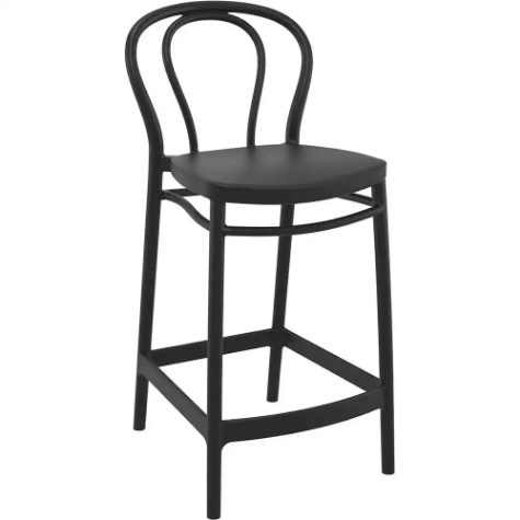 Picture of SIESTA VICTOR BARSTOOL 650MM HIGH BLACK