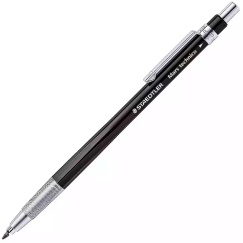 Picture of STAEDTLER 780 MARS TECHNICO MECHANICAL PENCIL 2MM BLACK