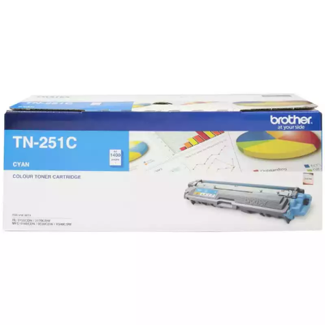 Picture of BROTHER TN251C TONER CARTRIDGE CYAN