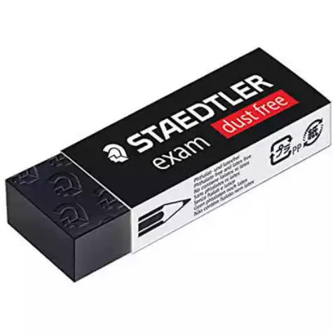 Picture of STAEDTLER 526 EXAM PENCIL ERASER LARGE BLACK