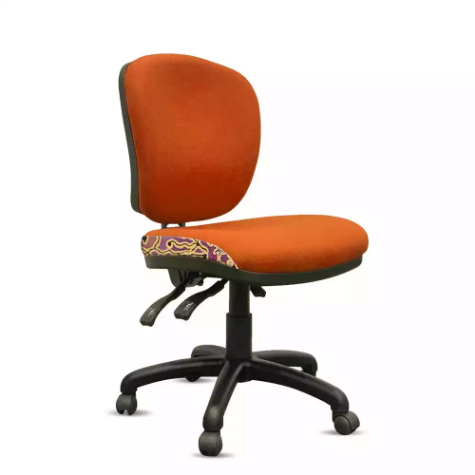 Picture of ORANGE DUST SPECTRUM ALICE OFFICE CHAIR MEDIUM BACK 510 X 490 X 880MM GOLDEN ORANGE