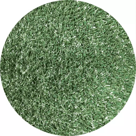 Picture of MATTEK OUTDOOR ROUND ARTIFICIAL GRASS RUG GREEN