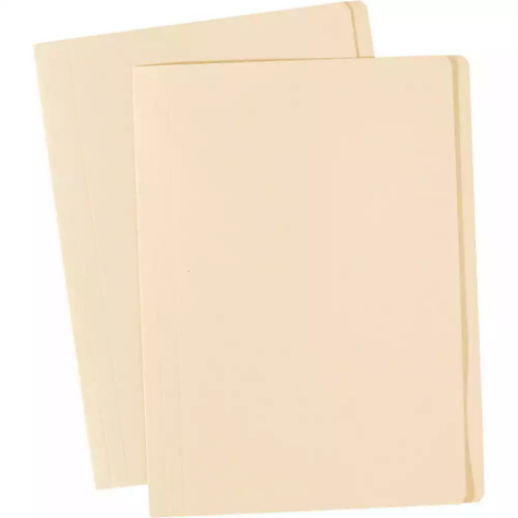 Picture of AVERY 81504 MANILLA FOLDER EXTRA HEAVY WEIGHT FOOLSCAP BUFF BOX 100