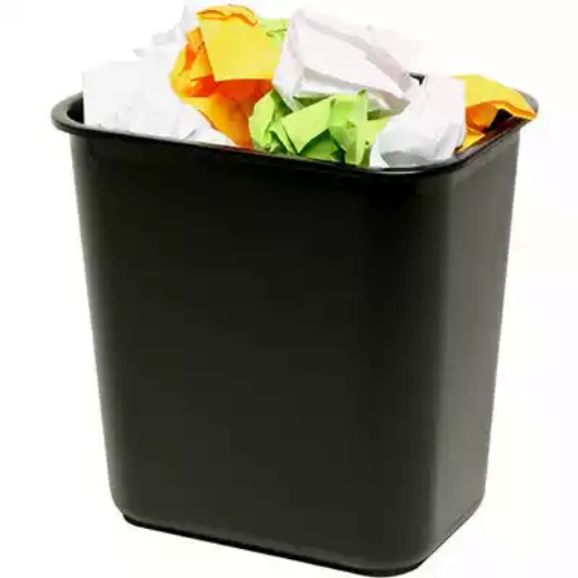 Picture of MARBIG ENVIRO WASTE BIN 12 LITRE BLACK