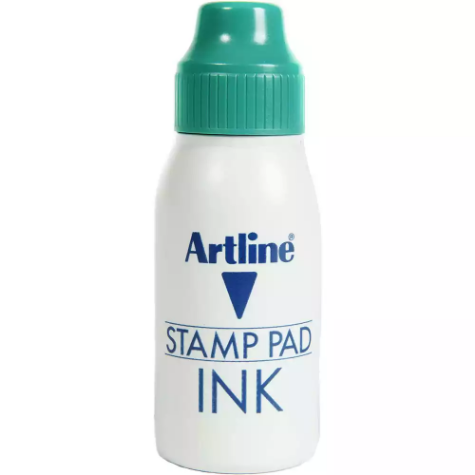 Picture of ARTLINE ESA-2N STAMP PAD INK REFILL 50CC GREEN