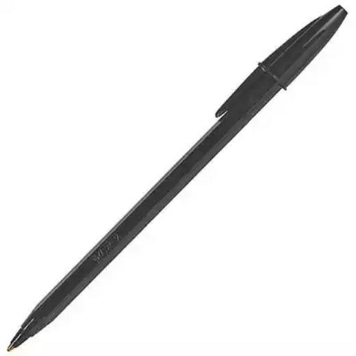 Picture of BIC ECONOMY BALLPOINT PENS MEDIUM BLACK BOX 12