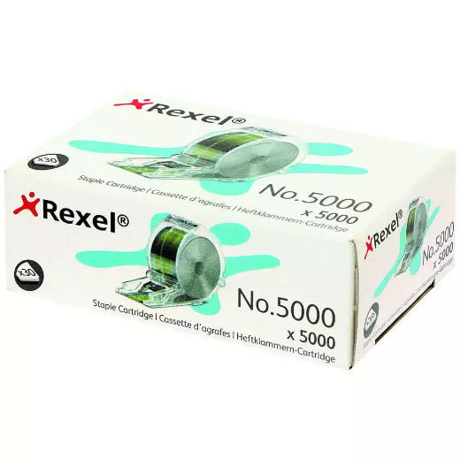 Picture of REXEL STELLA 30 ELECTRIC STAPLE CARTRIDGE BOX 5000