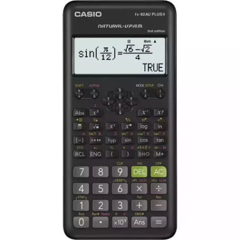 Picture of CASIO FX-82AU PLUS II 2ND EDITION SCIENTIFIC CALCULATOR