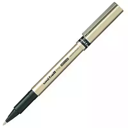 Picture of UNI-BALL UB-177 DELUXE LIQUID INK ROLLERBALL PEN 0.7MM BLACK