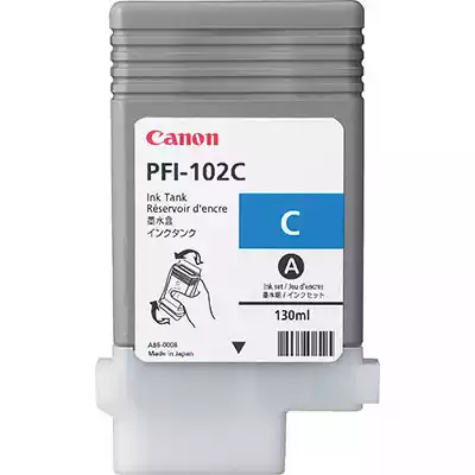 Picture of CANON PFI102C INK CARTRIDGE CYAN