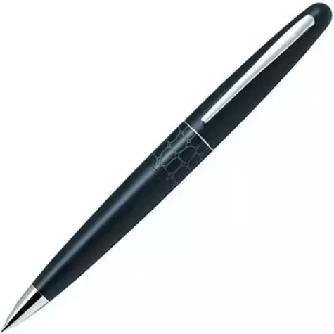 Picture of PILOT MR2 BALLPOINT PEN MEDIUM BLACK INK CROCODILE MOTIF BARREL