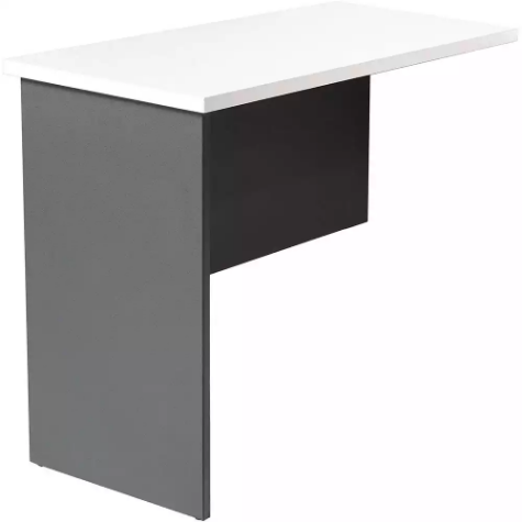 Picture of RAPID WORKER CWR12 WORKSTATION DESK RETURN 1200 X 600MM WHITE/IRONSTONE