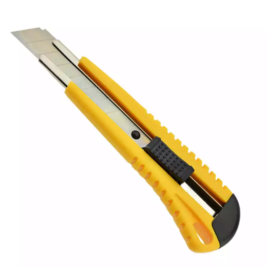 Picture of ITALPLAST I851 HEAVY DUTY CUTTING KNIFE 18MM YELLOW/BLACK