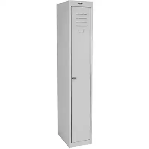 Picture of STEELCO PERSONNEL LOCKER 1 DOOR LATCHLOCK 305MM SILVER GREY