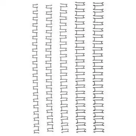 Picture of GBC WIRE BINDING COMB 21 LOOP 10MM A4 SILVER PACK 100