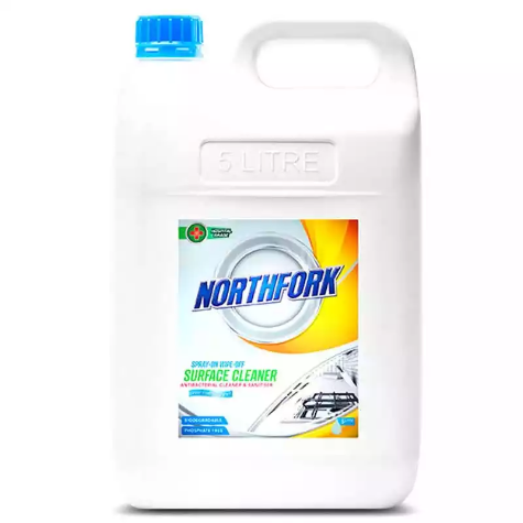 Picture of NORTHFORK SURFACE SPRAY DISINFECTANT HOSPITAL GRADE SPRAY ON WIPE OFF 5 LITRE