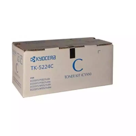 Picture of KYOCERA TK5224 TONER CARTRIDGE CYAN