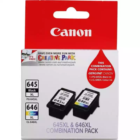 Picture of CANON PG645XL CL646XL INK CARTRIDGE HIGH YIELD TWIN PACK