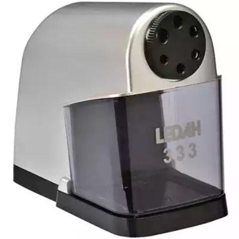 Picture of LEDAH 11333 ELECTRIC PENCIL SHARPENER MULTI-HOLE WHITE