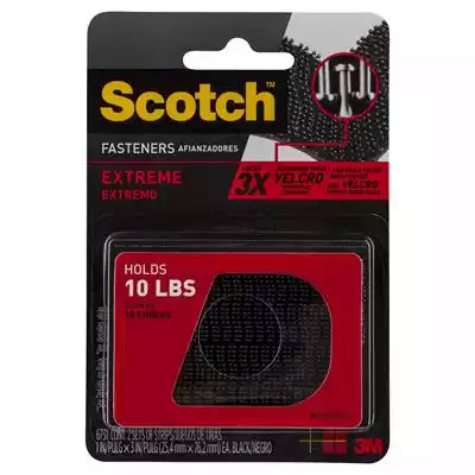 Picture of SCOTCH EXTREME FASTENER 25 X 76MM BLACK PACK 2 PAIRS