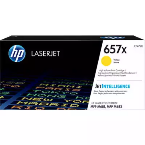 Picture of HP CF472X 657X TONER CARTRIDGE HIGH YIELD YELLOW