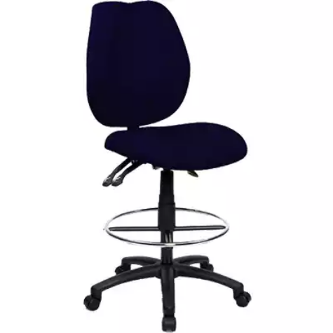 Picture of SABINA DRAFTING CHAIR HIGH BACK BLUE