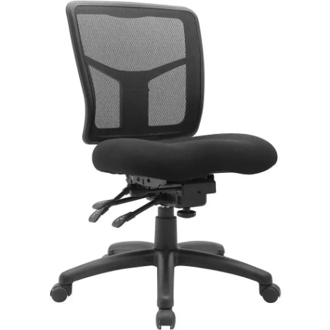 Picture of DIAMOND SYSTEM CHAIR MEDIUM MESH BACK BLACK