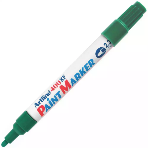 Picture of ARTLINE 400 PAINT MARKER BULLET 2.3MM GREEN