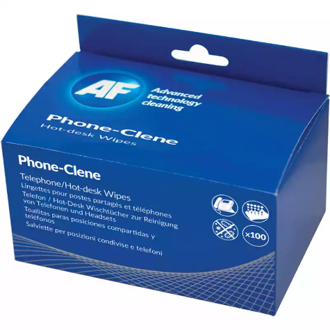 Picture of AF PHONE-CLENE PHONE WIPES ANTI-BACTERIAL PACK 100