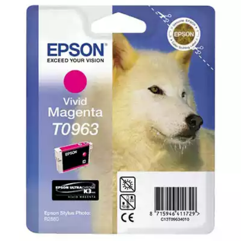 Picture of EPSON T0963 INK CARTRIDGE VIVID MAGENTA