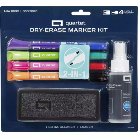 Picture of QUARTET WHITEBOARD STARTER KIT ASSORTED