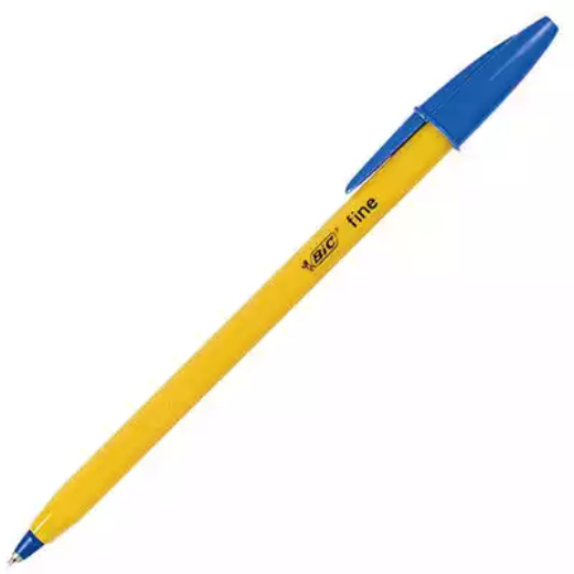 Picture of BIC ORIGINAL ORANGE BALLPOINT PENS FINE BLUE BOX 12