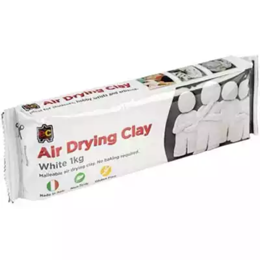 Picture of EDUCATIONAL COLOURS AIR DRYING CLAY 1KG WHITE