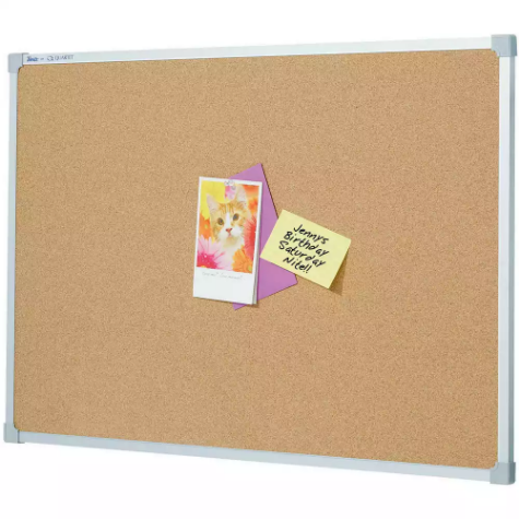 Picture of QUARTET PENRITE CORKBOARD ALUMINIUM FRAME 1800 X 900MM