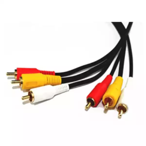 Picture of COMSOL COMPOSITE CABLE 3 X RCA MALE TO 3 X RCA MALE 1M