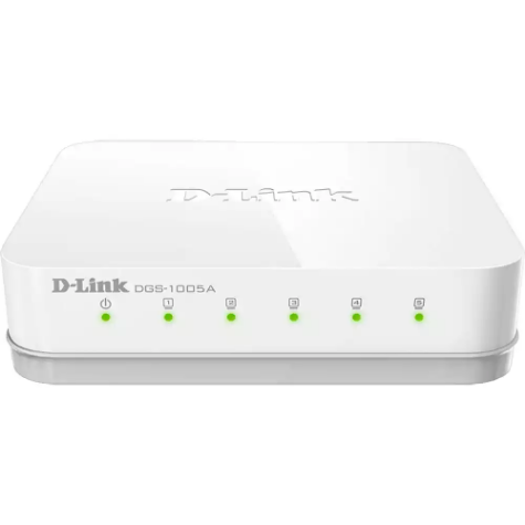 Picture of D-LINK DGS-1005A DESKTOP SWITCH 5 PORT GIGABIT WHITE