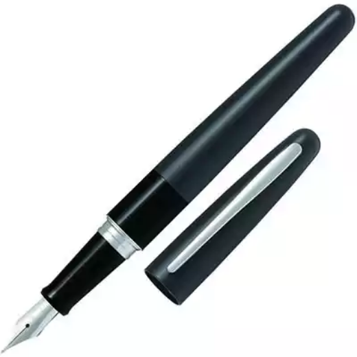 Picture of PILOT MR1 FOUNTAIN PEN BLACK BARREL MEDIUM NIB BLACK