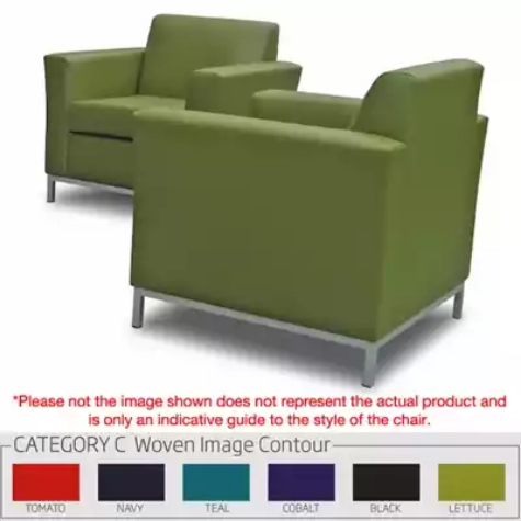 Picture of PLUTO LOUNGE SINGLE SEATER IN FABRIC CATEGORY C