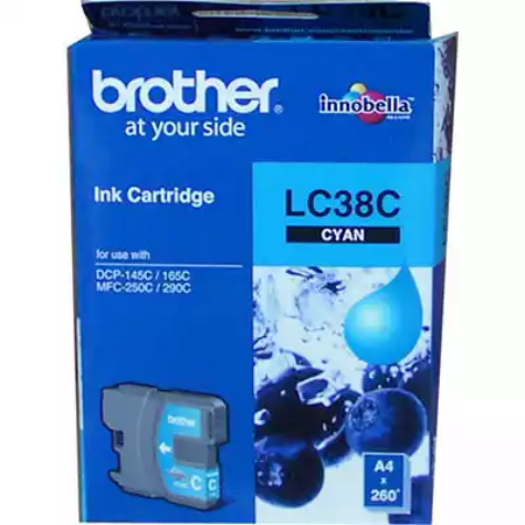 Picture of BROTHER LC38C INK CARTRIDGE CYAN