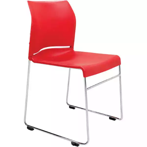 Picture of BURO ENVY VISITOR CHAIR SLED BASE RED