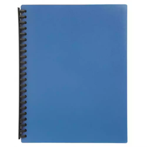 Picture of MARBIG DISPLAY BOOK REFILLABLE 20 POCKET A4 BLUE