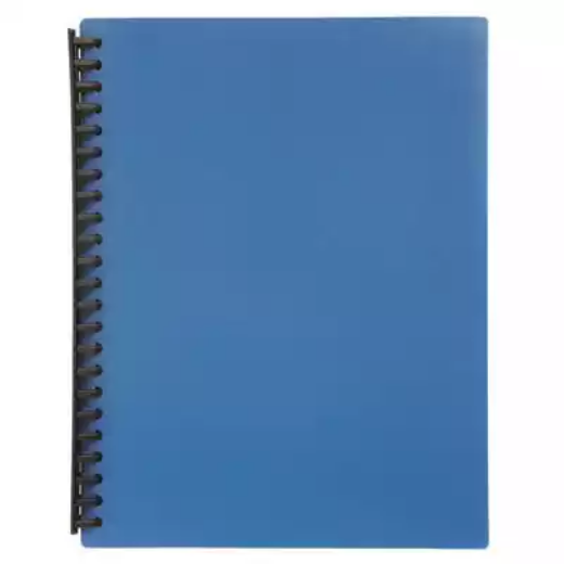 Picture of MARBIG DISPLAY BOOK REFILLABLE 20 POCKET A4 BLUE