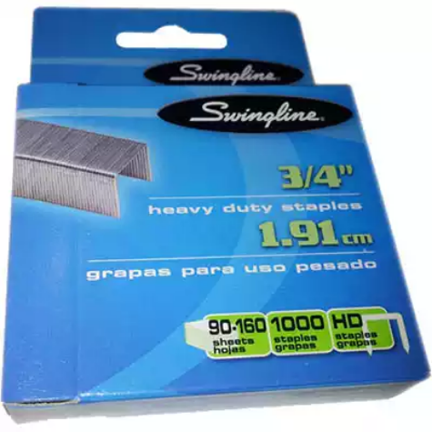 Picture of SWINGLINE SF13 HEAVY DUTY STAPLES 19MM LEG BOX 1000