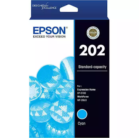 Picture of EPSON 202 INK CARTRIDGE CYAN